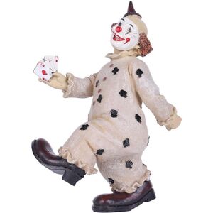 Sodial 2x(Creatives Clown Statues, Clown Ornaments Home Decor Resin Sculpture,4109 Sodial 2x(Creatives Clown Statues, Clown Ornaments Home Decor Resin Sculpture,4109