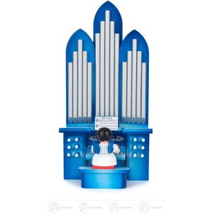 Großhandel Dregeno Angel Sitting At The Organ, Blue Wings Wxhxd 9.5 Cmx18.5 Cmx7.5 Cm Erzgebirge Großhandel Dregeno Angel Sitting At The Organ, Blue Wings Wxhxd 9.5 Cmx18.5 Cmx7.5 Cm Erzgebirge