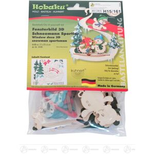 Großhandel Dregeno Craft Set Window Picture 3d Snowman Athlete Wxhxd = 17x22x6cm New Ore Mountains Großhandel Dregeno Craft Set Window Picture 3d Snowman Athlete Wxhxd = 17x22x6cm New Ore Mountains