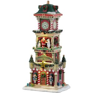 Lemax Santa'S Wonderland - The Village Square Clock Tower Lemax Santa'S Wonderland - The Village Square Clock Tower