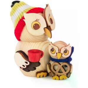 Großhandel Dregeno Miniature Figures Two Owls With Hat, Scarf, Pretzel And Red Cup Height 7cm New Großhandel Dregeno Miniature Figures Two Owls With Hat, Scarf, Pretzel And Red Cup Height 7cm New