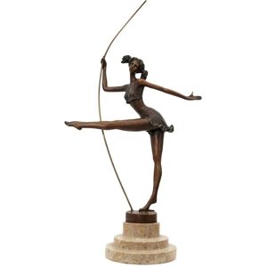 Aubaho Bronze Sculpture Dancer Figure Female Antique Style Statue - 37.5cm Aubaho Bronze Sculpture Dancer Figure Female Antique Style Statue - 37.5cm