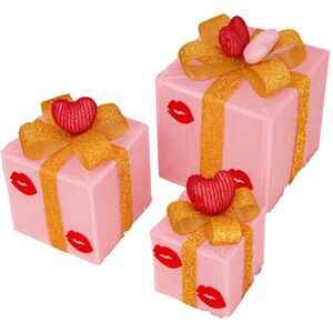 Sodial 3x(Love Lips Gift Box Three-Piece Set Valentine'S Day Gift Box Valentine'S3390 Sodial 3x(Love Lips Gift Box Three-Piece Set Valentine'S Day Gift Box Valentine'S3390