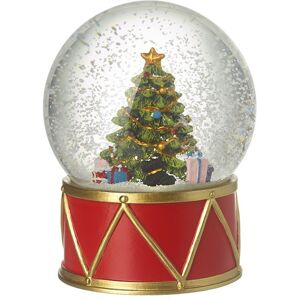 Heaven Sends Christmas Tree On Drum Base Snow Globe Festive Home Accessory Heaven Sends Christmas Tree On Drum Base Snow Globe Festive Home Accessory