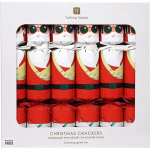 ✔ Talking Tables 6 X Christmas Crackers With Mystery Challenge Game, Party Hat, F ✔ Talking Tables 6 X Christmas Crackers With Mystery Challenge Game, Party Hat, F