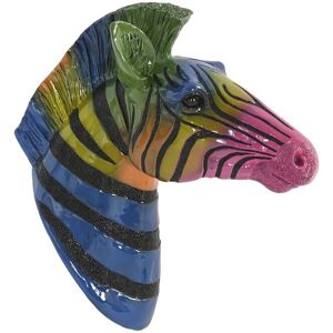 Wall Decoration Home Esprit Multicolour Zebra Modern 23 X 42 X 49 Cm Wall Decoration Home Esprit Multicolour Zebra Modern 23 X 42 X 49 Cm