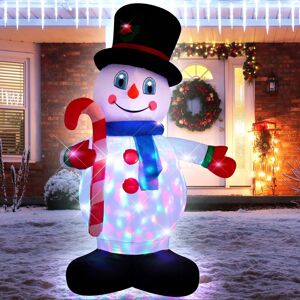 Ycolnaefllr 5ft Christmas Inflatable Snowman With Led Lights - Outdoor/indoor Holiday Ycolnaefllr 5ft Christmas Inflatable Snowman With Led Lights - Outdoor/indoor Holiday