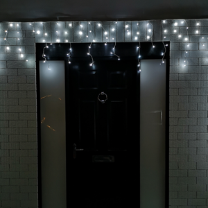 Samuel Alexander 25m 1000 White Led Frosted Icicle Indoor Outdoor Christmas Lights With Timer Samuel Alexander 25m 1000 White Led Frosted Icicle Indoor Outdoor Christmas Lights With Timer