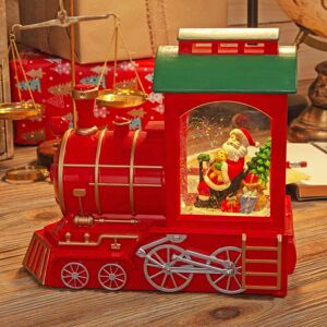 Santa'S Workshop Large Santa Express Light Up Led Train Snow Globe, Christmas Decoration, Gift Santa'S Workshop Large Santa Express Light Up Led Train Snow Globe, Christmas Decoration, Gift