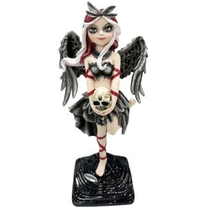 Nemesis Now Shadow Fae Fairy Figurine With Feathered Skirt And Skull Accessory Nemesis Now Shadow Fae Fairy Figurine With Feathered Skirt And Skull Accessory