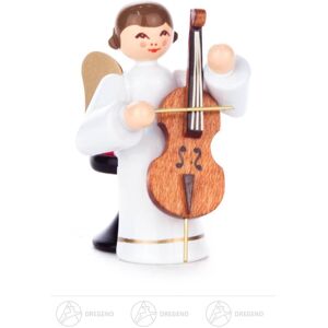 Großhandel Dregeno Angel With Cello Sitting Long Rock, Coloured H=6cm New Christmas Figures Wood Großhandel Dregeno Angel With Cello Sitting Long Rock, Coloured H=6cm New Christmas Figures Wood