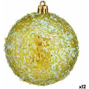 Krist+ Green Plastic Christmas Balls Set - 12 Units Krist+ Green Plastic Christmas Balls Set - 12 Units