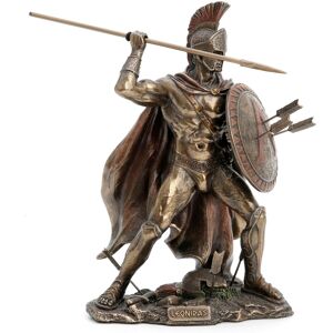 Veronese Design King Leonidas Spartan Warrior Statue – Cold Cast Bronze Finish Veronese Design King Leonidas Spartan Warrior Statue – Cold Cast Bronze Finish