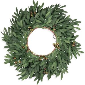 Colorspec Large Olive Wreath - All Seasons Artificial Green Decor Colorspec Large Olive Wreath - All Seasons Artificial Green Decor
