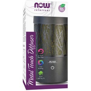 Now Foods Ultrasonic Metal Touch Oil Diffuser - BPA-free, 6h, Black Now Foods Ultrasonic Metal Touch Oil Diffuser - BPA-free, 6h, Black