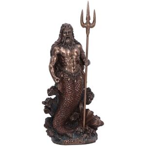 Nemesis Now Poseidon God Of The Sea Medium Bronze Figurine Greek Mythology 18cm Nemesis Now Poseidon God Of The Sea Medium Bronze Figurine Greek Mythology 18cm