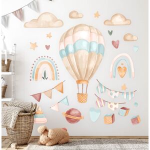 Coloray Stickers Wall Kids Room Decoration Decal Decor Boho Watercolor Pastel Patterns Coloray Stickers Wall Kids Room Decoration Decal Decor Boho Watercolor Pastel Patterns