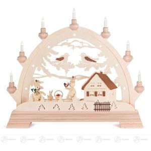 Großhandel Dregeno Arch With Snowmen Electrically Illuminated 42.5 Cm X 48 Cm X 6.5 Cm Großhandel Dregeno Arch With Snowmen Electrically Illuminated 42.5 Cm X 48 Cm X 6.5 Cm