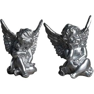 Sodial 3x(2pcs Small Angel Figurines Resin Cherubs Crafts Peaceful Prayer3278 Sodial 3x(2pcs Small Angel Figurines Resin Cherubs Crafts Peaceful Prayer3278