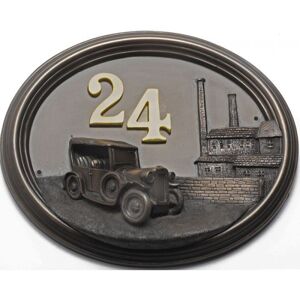 Black Country Metal Works Tin Lizzy Vintage Car House Sign Black Country Metal Works Tin Lizzy Vintage Car House Sign