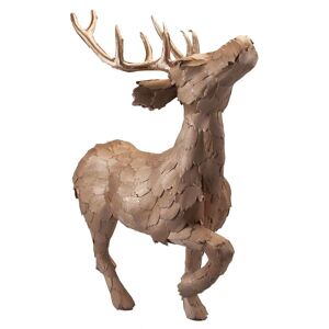 Vfm E-Store Christmas Standing Deer Decoration 53cm X 16cm Gold X 1 Vfm E-Store Christmas Standing Deer Decoration 53cm X 16cm Gold X 1