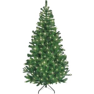 Shatchi 7ft Christmas Tree 800 Tips 2.1m Alaskan Pine X-Mass & Led Tree With Metal Stand Shatchi 7ft Christmas Tree 800 Tips 2.1m Alaskan Pine X-Mass & Led Tree With Metal Stand
