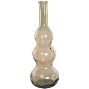 Vase Home Esprit Taupe Recycled Glass 26,5 X 26,5 X 75 Cm Vase Home Esprit Taupe Recycled Glass 26,5 X 26,5 X 75 Cm