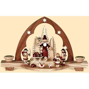 Müller German Candle Arch Santa Giving Out Christmas Presents, Length 30.. Mu 12310 New Müller German Candle Arch Santa Giving Out Christmas Presents, Length 30.. Mu 12310 New