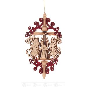 Gro�handel Dregeno Tree Decoration Warm Play 'Rollspan' Angel With Bell/christ'S Birth, For Hanging Gro�handel Dregeno Tree Decoration Warm Play 'Rollspan' Angel With Bell/christ'S Birth, For Hanging