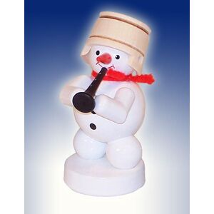 Fa. Volker Zenker Erzgebirgische Volkskunst Christmas Decoration Snowman With Clarinet Height 8cm New Snow Ice Man Fa. Volker Zenker Erzgebirgische Volkskunst Christmas Decoration Snowman With Clarinet Height 8cm New Snow Ice Man