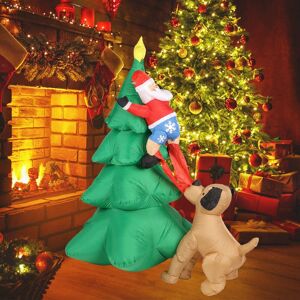 100-240v Us Plug Dog Bite Old Man'S Christmas Tree Led Growing Inflatable C Ou 100-240v Us Plug Dog Bite Old Man'S Christmas Tree Led Growing Inflatable C Ou