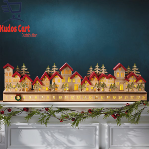 Does Not Apply Wooden House Advent Calendar 28 Led Lights Indoor Christmas Xmas Decroration New Does Not Apply Wooden House Advent Calendar 28 Led Lights Indoor Christmas Xmas Decroration New