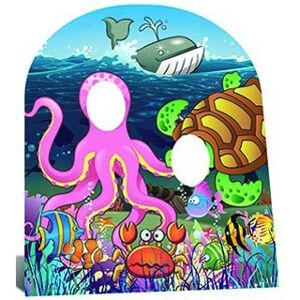 Star Cutouts Under The Sea Stand In (Child) Cardboard Cutout - 117cm Star Cutouts Under The Sea Stand In (Child) Cardboard Cutout - 117cm
