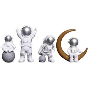Sodial 3x(4 Pcs Astronaut Figure Statue Figurine Spaceman Sculpture Educational4954 Sodial 3x(4 Pcs Astronaut Figure Statue Figurine Spaceman Sculpture Educational4954