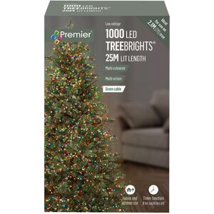 Festive Fun 1000 Led Multi-Coloured Xmas Tree Lights & Timer 30m Indoor/outdoor Decoration Festive Fun 1000 Led Multi-Coloured Xmas Tree Lights & Timer 30m Indoor/outdoor Decoration