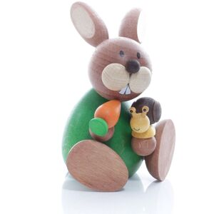 Kunsthandwerk Ullrich Easter Bunny Sitting With Snail And Carrot Wxh 6x9cm New Figure Decoration Kunsthandwerk Ullrich Easter Bunny Sitting With Snail And Carrot Wxh 6x9cm New Figure Decoration