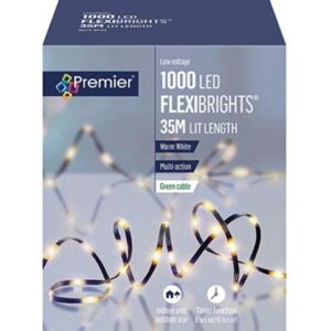 Premier 1000 Led Multi-Action Soft Flexibrights Christmas Lights - Warm White Premier 1000 Led Multi-Action Soft Flexibrights Christmas Lights - Warm White