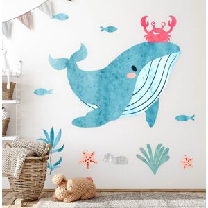 Coloray Stickers Wall Room Art Decoration Decal Underwater Land Of Watercolor Creatures Coloray Stickers Wall Room Art Decoration Decal Underwater Land Of Watercolor Creatures