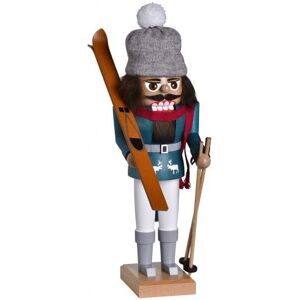 Kwo Kunstgewerbe-Werkstätten Olbernhau Gmbh Nutcracker Skier Height Approx 30cm New Wooden Figure Christmas Figurine Kwo Kunstgewerbe-Werkstätten Olbernhau Gmbh Nutcracker Skier Height Approx 30cm New Wooden Figure Christmas Figurine