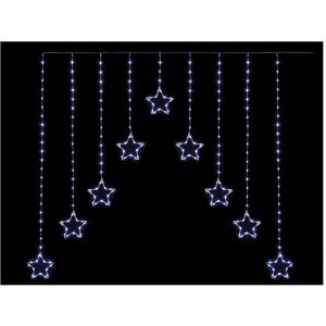 Christmas Crackers White Flexibright 258 Led 1.2m V Curtain Star Pattern Xmas Decoration Christmas Crackers White Flexibright 258 Led 1.2m V Curtain Star Pattern Xmas Decoration
