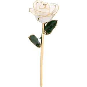 24k Gold Plated Rose With Stand Gold Dipped Rose Flower Decoration For Uk 24k Gold Plated Rose With Stand Gold Dipped Rose Flower Decoration For Uk