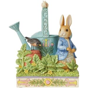 Beatrix Potter By Jim Shore Peter Rabbit Caught In Mr Mcgregor`S Garden Figurine Beatrix Potter By Jim Shore Peter Rabbit Caught In Mr Mcgregor`S Garden Figurine