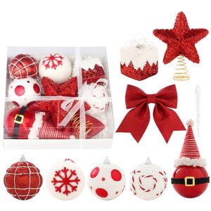 Sodial 2x(Christmas Balls Ornaments,Christmas Tree Hanging Santa Theme Christmas 3785 Sodial 2x(Christmas Balls Ornaments,Christmas Tree Hanging Santa Theme Christmas 3785