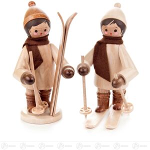 Großhandel Dregeno Miniature Children With Ski Large Natural (2) H = Ca 11,5 Cm New Ore Mountains Großhandel Dregeno Miniature Children With Ski Large Natural (2) H = Ca 11,5 Cm New Ore Mountains