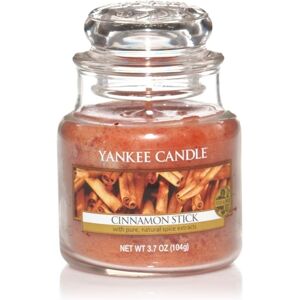 Yankee Candle Scented Candle Cinnamon Stick Small Jar Candle Burn Time: Up Yankee Candle Scented Candle Cinnamon Stick Small Jar Candle Burn Time: Up