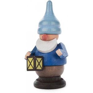 Spielwarenmacher Günther E.K. Miniature Figure Dwarf With Lantern 3x5.5x2cm New Wooden Christmas Figurine Spielwarenmacher Günther E.K. Miniature Figure Dwarf With Lantern 3x5.5x2cm New Wooden Christmas Figurine