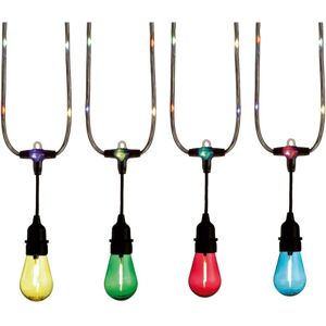 Festive Fun Christmas Connectable Party Lights 20pc Multicolour Lit Wire Indoor Outdoor Festive Fun Christmas Connectable Party Lights 20pc Multicolour Lit Wire Indoor Outdoor