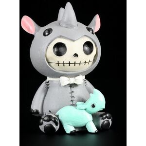 Furrybones Large Furry Bones Figure - Rhino - Cute Rhino Hippo Decorative Statue Furrybones Large Furry Bones Figure - Rhino - Cute Rhino Hippo Decorative Statue