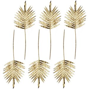 Artificial Foliage Gold Monstera Leaf 95cm Pack Of 6 Artificial Foliage Gold Monstera Leaf 95cm Pack Of 6