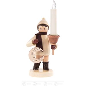 Großhandel Dregeno Christmas Miniature Lantern Child Boy With Moon, Including Lumix Led Candle Großhandel Dregeno Christmas Miniature Lantern Child Boy With Moon, Including Lumix Led Candle